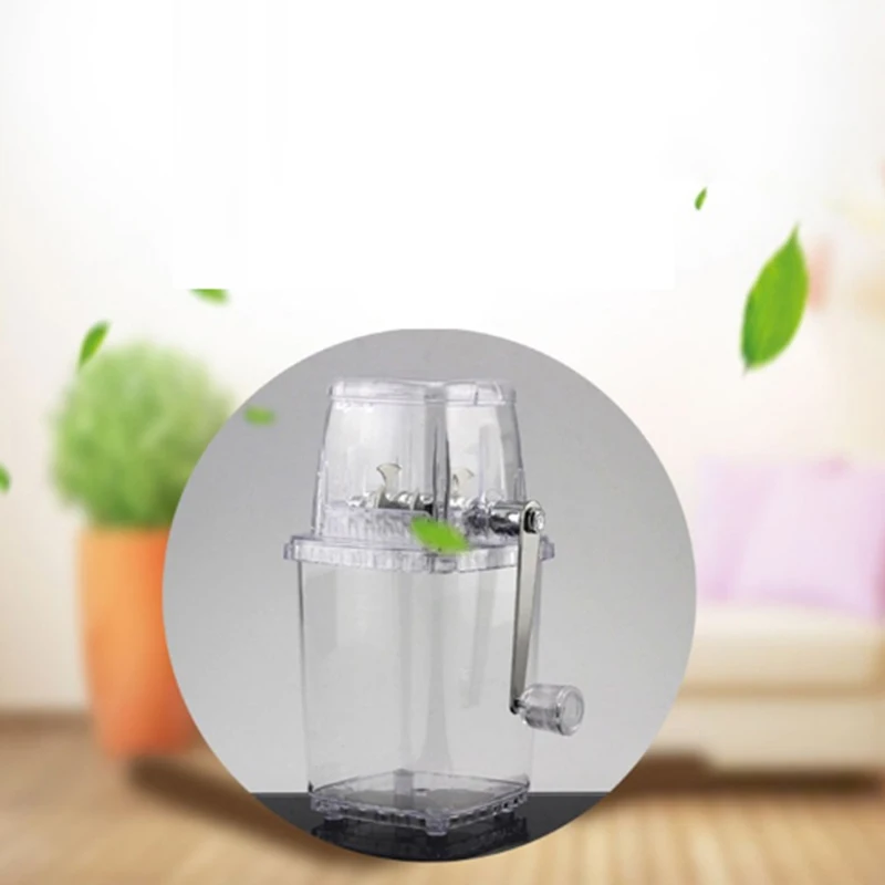 Crushed Ice Fruit Machine Small Continuous Children'S Home Diy Ice Cream Candy Smoothie Abs Thick Stainless Steel Handmade Mini