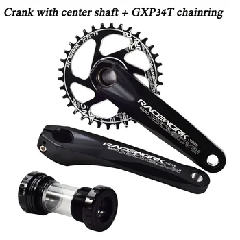

9/10/11 speed Crankset 170mm GXP Chainring Central axis BB Cycle 32T 34T