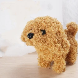 Peluche électrique en peluche pour enfants, chien en peluche en mouvement, chien en peluche réaliste, chiot Kawaii, Animal en peluche 