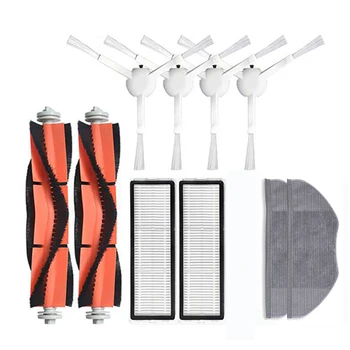 

10Pcs 1 Set for Xiaomi Mijia G1 Side Brush Filter,Vacuum Cleaner Robot Accessories,Roller Brush,Cleaning Cloth