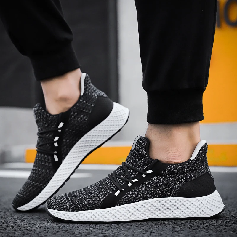 

Autumn Winter New Thicken Cotton Fabric Men Sneakers Outdoor Sports Running Shoes for Man Trainers Male Adult Zapatos De Hombre