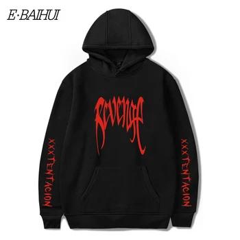 

E-BAIHUI Men REVENGE 'KILL' HOODIE MANS Black - Tentacion Bad Vibes Forever sweatshirts men hoodies hoods Hoody XXXTentacion W01