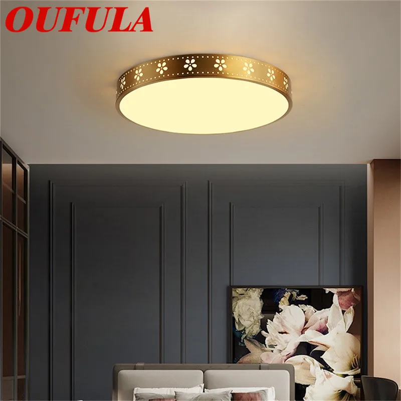 

OUTELA Brass Ceiling Lights Contemporary Home Creative Decoration Suitable For Living Room Dining Room Bedroom