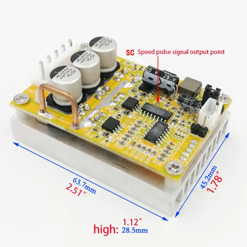 350W 5 V-36 вольтового источника электропитания постоянного тока драйвера BLDC бесщеточный контроллер широкий Напряжение высокое Мощность