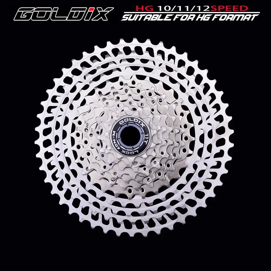 Кассета Goldix SHIMANO SRAM для горного велосипеда 10 11 12 Скоростей велосипедная колода из