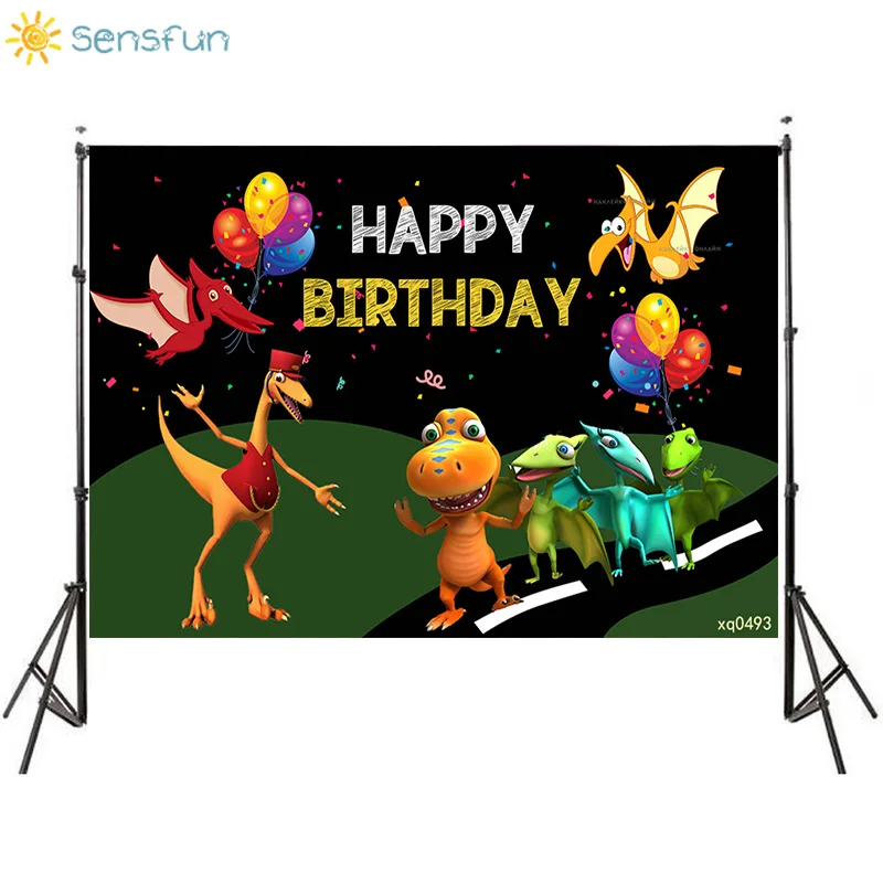 Sensfun мультфильм Динозавр тематический фон из фильма Парк Юрского периода Детский