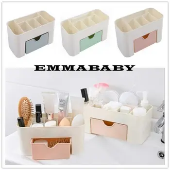 

Acrylic Cosmetic Organizer Makeup Box Drawer Holder Clear Storage Case Jewelry