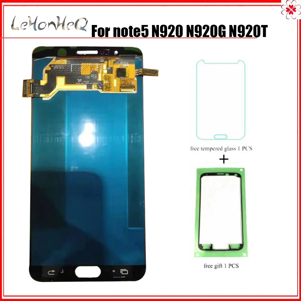 

For Samsung Galaxy note 5 N920 N920G N920C LCD Display Touch screen Digitizer Assembly For samsung Note5 N920I N920A SM-N920 LCD