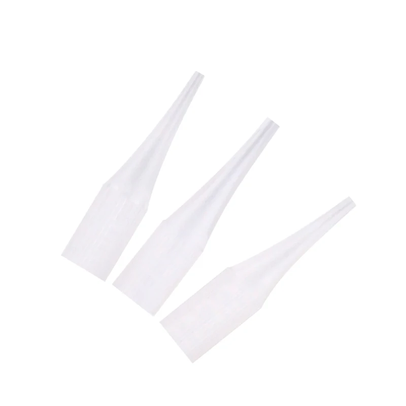 50Pcs/Lot Sterlized Individual Packed PVC Plastic Tips Semi-Permanent Makeup Giant Sun Tattoo Machine Caps
