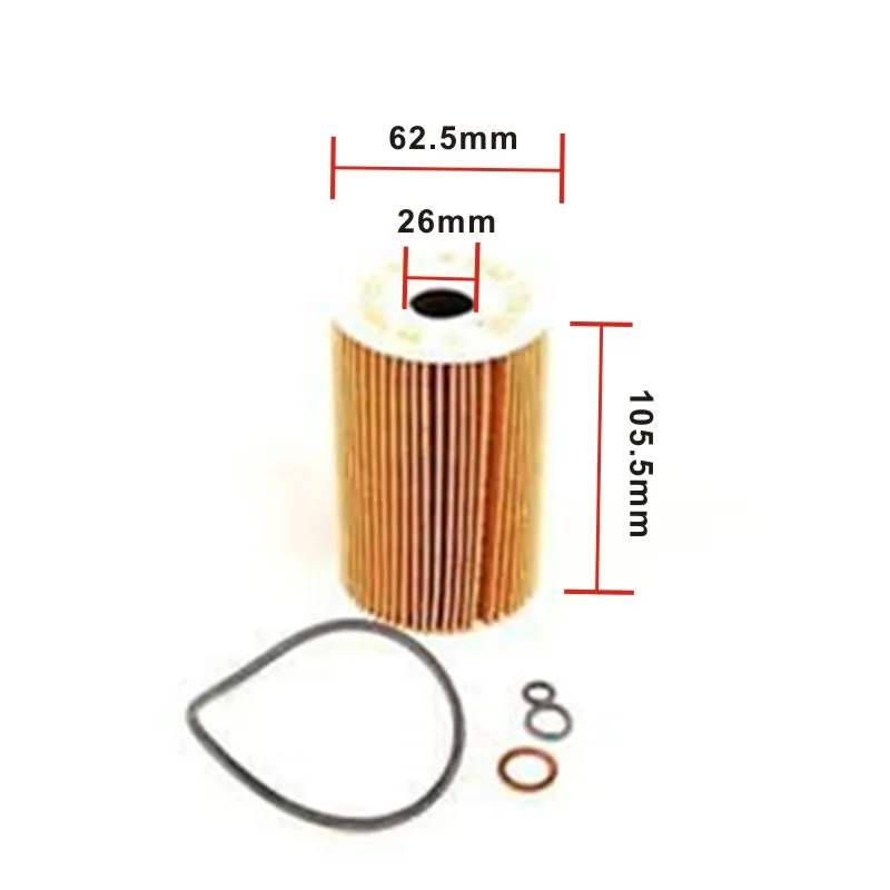 original eustein oil filter kits for BM 318i 318is 318ic 318ti E30 E36 Z3 1.9 11421432097 11421716192 11421716121 pack of 5