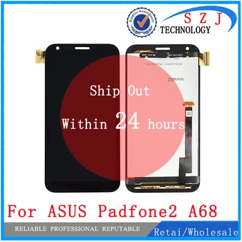 

New 4.7 inch Replacement For Asus Padfone 2 II A68 Touch Digitizer Screen LCD Display Lens Assembly Free Shipping + Frame