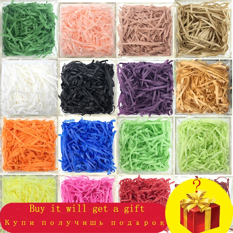 10 г/пакет DIY красочная бумажная рафия измельченный конфетти Рождественский