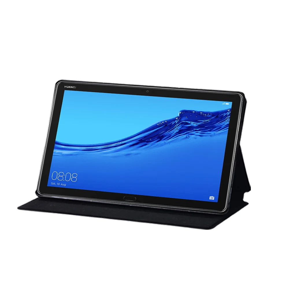 capa dobrável para tablet huawei com capa protetora de couro teclado para mediapad lite