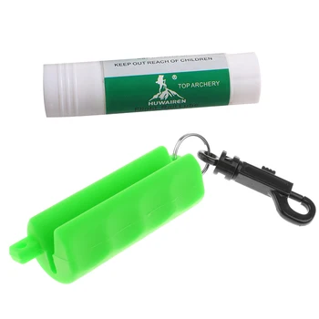 

Archery Arrow Puller Silica Gel Arrow Pro Puller Keychain + Bow String Wax