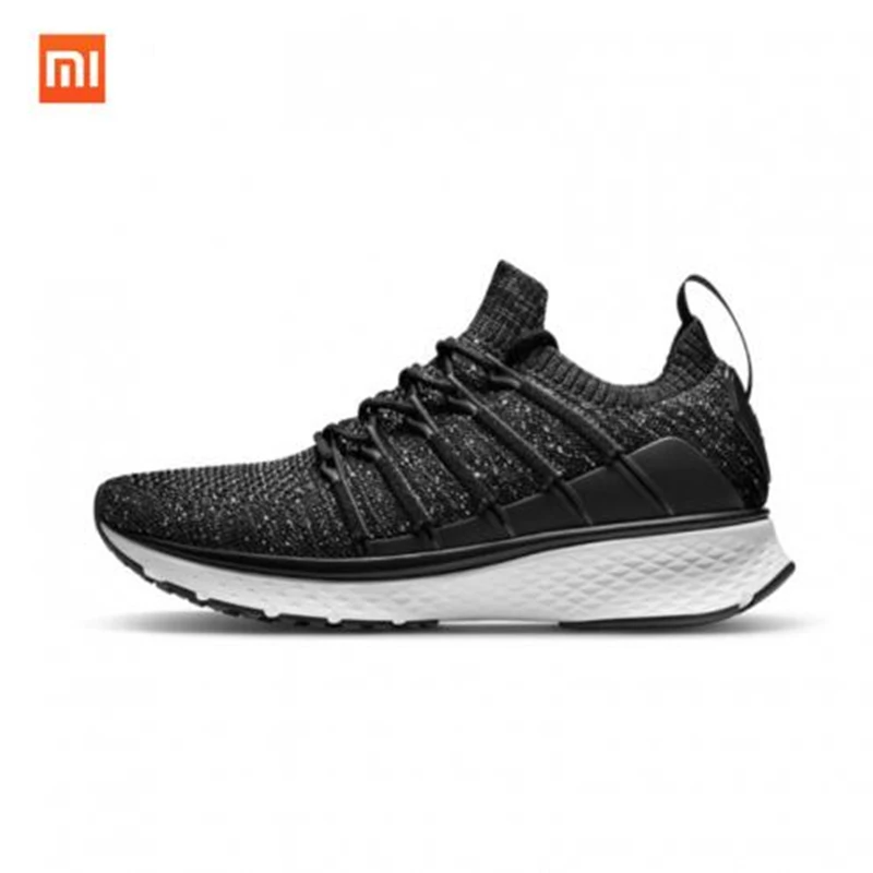 Все размеры) Xiaomi Mijia Sneaker 2 Мужская беговая Обувь Uni-moulding амортизирующая система блокировки Fishbone эластичная трикотажная вамп