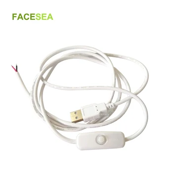 

5pcs 10pcs 1.5M USB ON/OFF Switch Extension Cable Wire for LED Hard Strip Lamp, Fan, Night Light, diy connecting