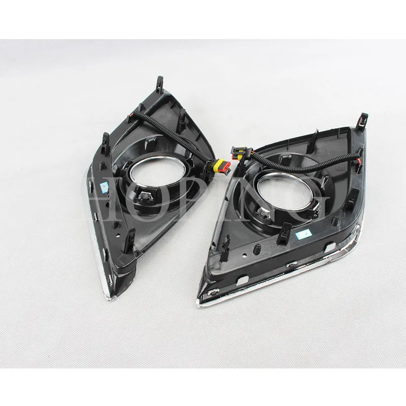  1 Set High Quality LED Front Bumper DRL Fog Light Harness Set For TOYOTA HILUX REVO 2015 2016 World - 4000394672355