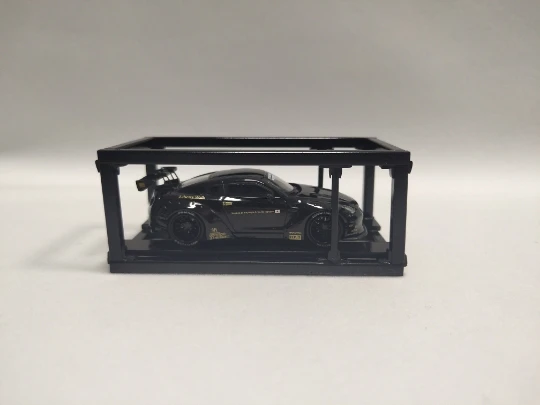 1/64 model car rack maintenance scene props garage parking lift ABS material shelf