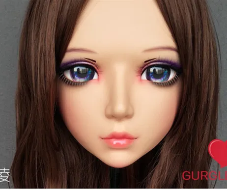 (NEW-77) Female Male Mask Realistic Silicone Masks Halloween Party BJD Doll Crossdress Japan Kigurumi Anime Cosplay | Тематическая