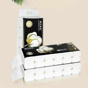 

1/12PCS Toilet Paper Disposable Portable Facial Tissue Health Cotton Roll Paper Face Cleaning Paper Towel Tissue