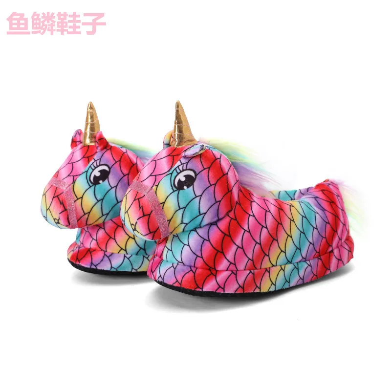 Stitch Animal Paw Slippers For Boy Girl Unisex Kids Cute Monster Claw Slippers Cartoon Soft Plush Warm Home Slippers Child Shoes girl princess shoes