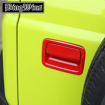 

Car style For Suzuki 2019 Jimny Refitting door handle shell door handle decoration metal top armrest accessories