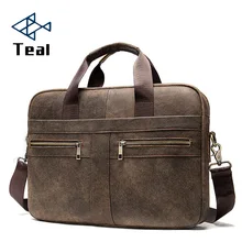 Новые модные портфели, деловые мужские сумки из натуральной кожи, мужские сумки-мессенджеры, лучшие сумки для ноутбуков с верхней ручкой