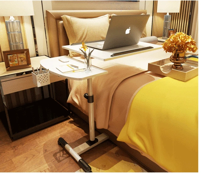 寝室,学生,寮,コンピューターのテーブル用のシンプルでコンパクトなポータブルテーブル。 家庭用シンプルデスク学生寮学習テーブルゆったりパソコンテーブル