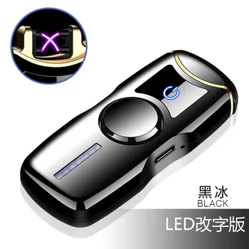 

NEW Changeable character double arc finger top rechargeable lighter cigarette lighter lighter Cigarettes usb lighter cakmak