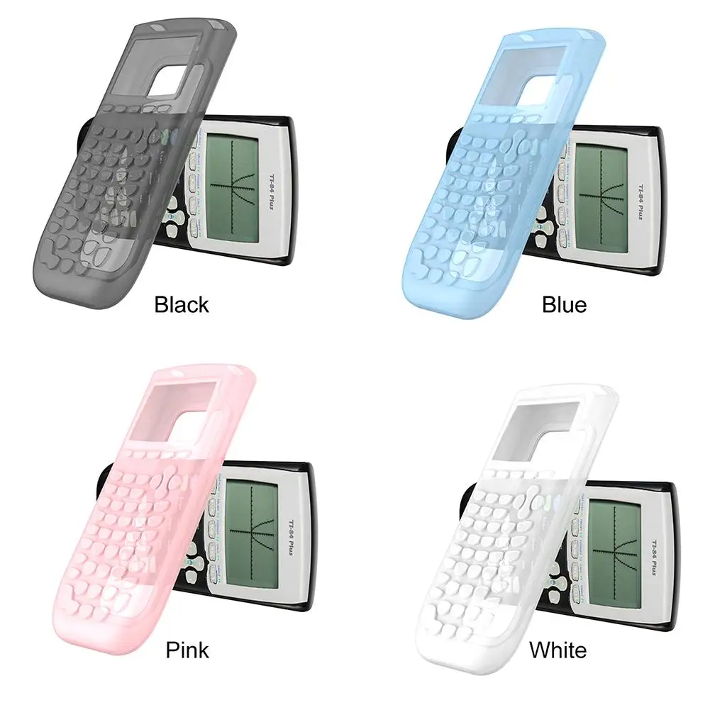 Силиконовый чехол для калькулятора, защитный чехол для Texas Instruments TI-84 Plus Calculator