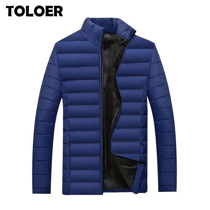 

Stand Collar Coat Men 2019 New Thick Warm Winter Jacket Mens Casual Outdoor Male Down Jackets Parka Fashion Windbreaker Overcoat