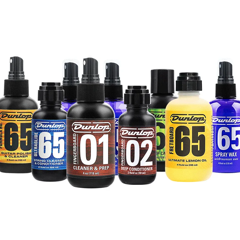 

DUNLOPILLO Guitar Nursing Care Maintenance Set Cleaner Rust Removing Antirust Fretboard Lemon Oil Protects the String Oil