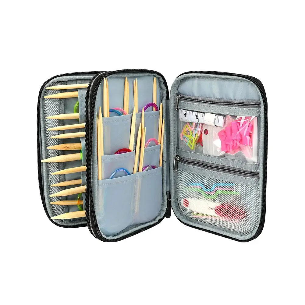 Набор крючков для вязания шерсти набор с эргономичными ручками инструментов