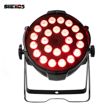 

High Power 288W 24x12W RGBW 4in1 Aluminum Alloy LED Par 4/8 DMX Channel Controller Hotels Shops Family Birthday Parties DJ
