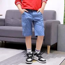 Комбинезон на лямках для мальчиков в европейском и американском стиле г. Летние новые стильные национальные трендовые шорты чистый хлопок, для родителей и детей