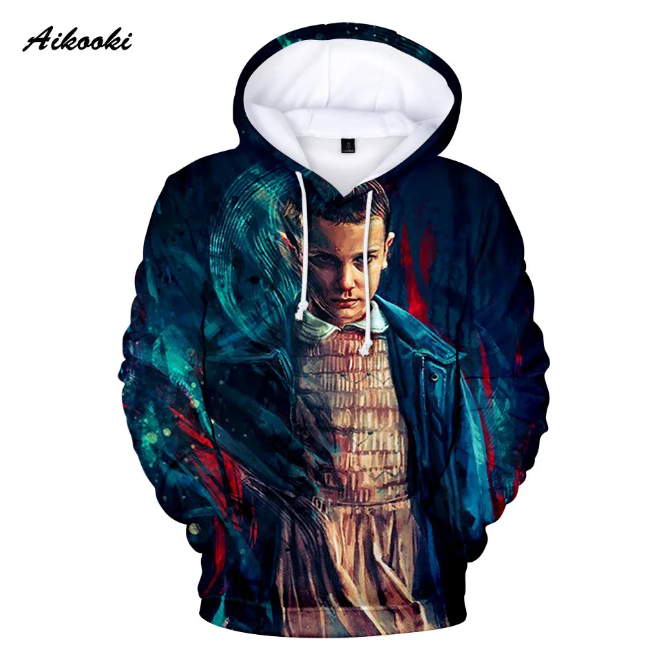 stranger things 3d hoodie