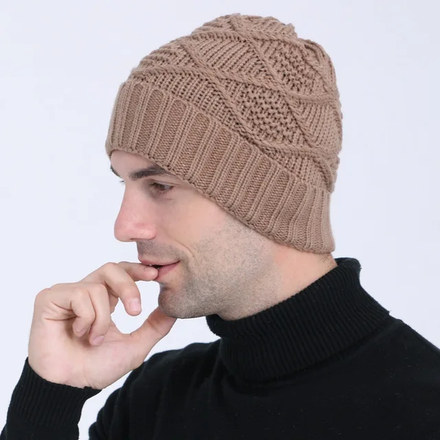Купить мужские шапки зимние и осенние повседневные стильные акриловые картинки цена