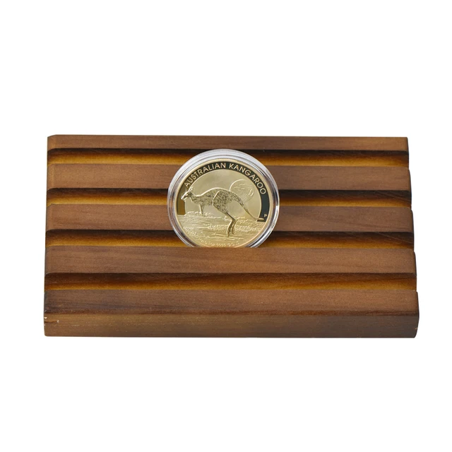 The perfect gift for coin collectors - a high-quality, versatile and stylish coin holder and display case.