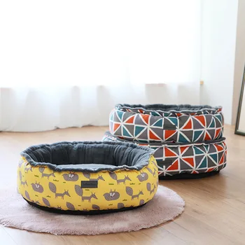 

Pet Bed Dog Teddy Golden Retriever Small and Medium Dogs Plus Thickening Pet Supplies New Cat Nest Pp Cotton Cloth