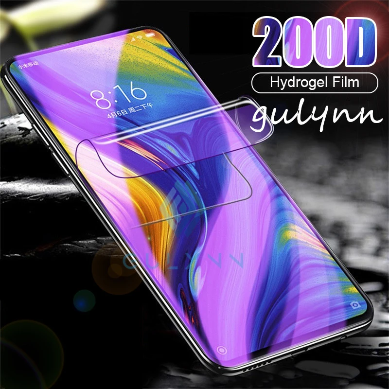 Гидрогелевая пленка для Xiaomi Redmi Note 9 8 7 6 5 4X 4 Pro K20 Защитная экрана 7A ультратонкая |