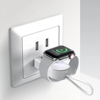 

Mini Portable Wireless Charger for Apple iWatch 6 SE 1 2 3 4 5 Adapter Fast Charging Charger Smart Watch Wireless Charging Base