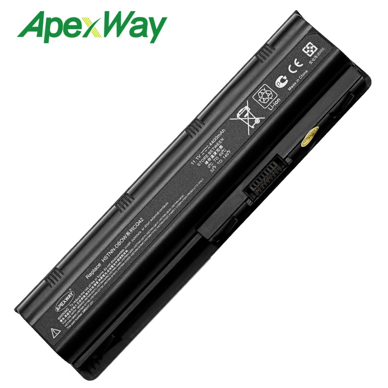 ApexWay ноутбук Батарея для HP 430 431 435 630 631 635 636 650 655 Тетрадь ПК G32 G72t G56 G62M G62X G7T G42T Envy 15