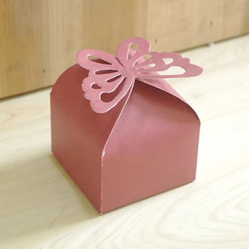 

20pcs/Set Candy Boxes Baby Shower Birthday Prop Gift Storage Organizer Cardboard Butterfly Festive Party Supply