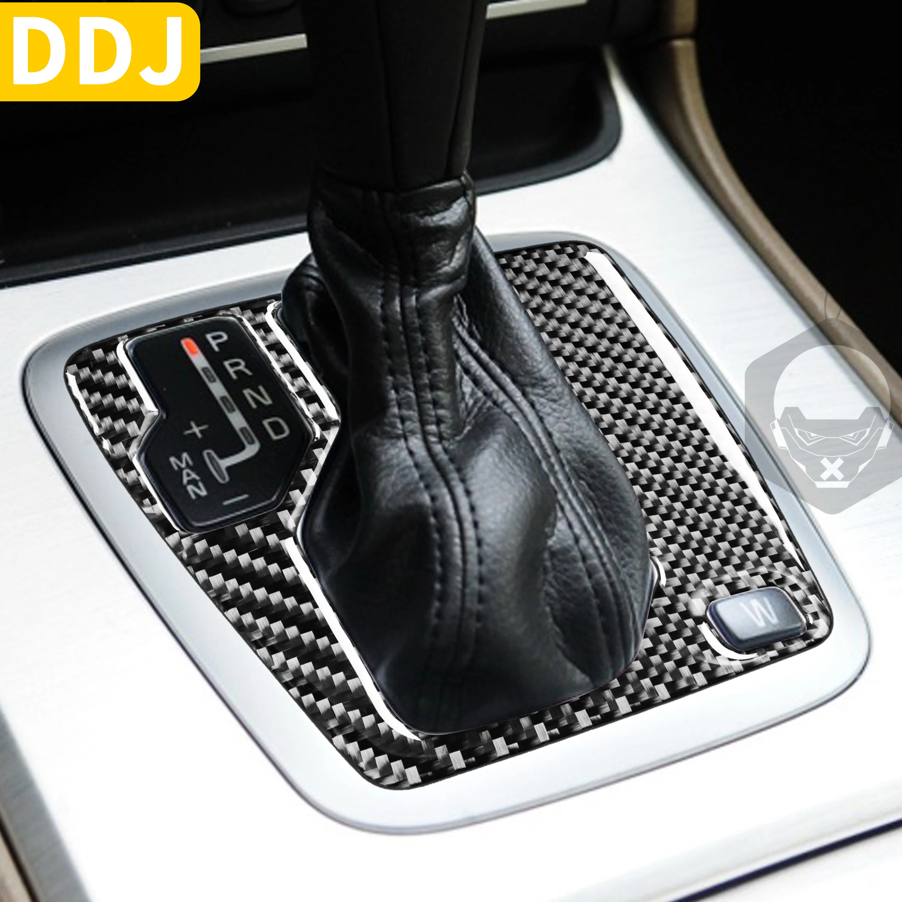 Fibra Di Carbonio Per Volvo Xc90 Xc Classic 2003-2014 Car Gear Shift Panel Cover Trim Center Console Frame Sticker Accessori Auto