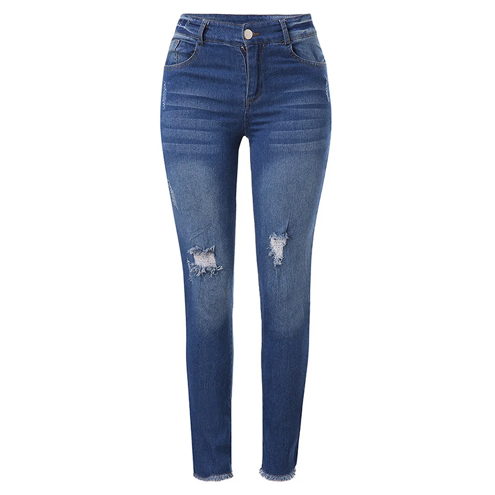 dark blue slim fit jeans women's