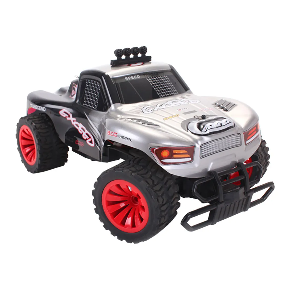 4WD RC M-onster грузовик внедорожник 2,4G дистанционное управление Buggy Crawler автомобиль красный