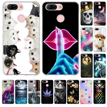

Case For ZTE Blade V9 Vita 5.45 inch Cat Patterned Cover for blade v9 Vita Soft Silicon Back Phone cases coque Fundas
