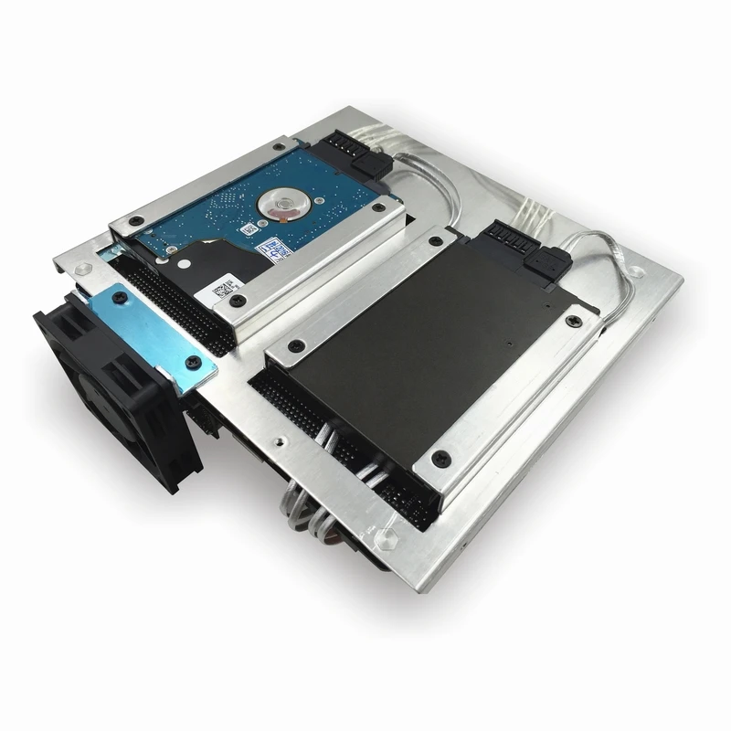 METALFISH MetalGear Plus Aluminum Mini HTPC Case Mini ITX Cases Computer Gaming PC Desktop Case