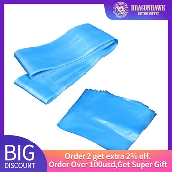 

Plastic Blue 30 ps Tattoo Clip Cord Covers + 30 ps Tattoo Machine Gun Covers Tattoo Supplies