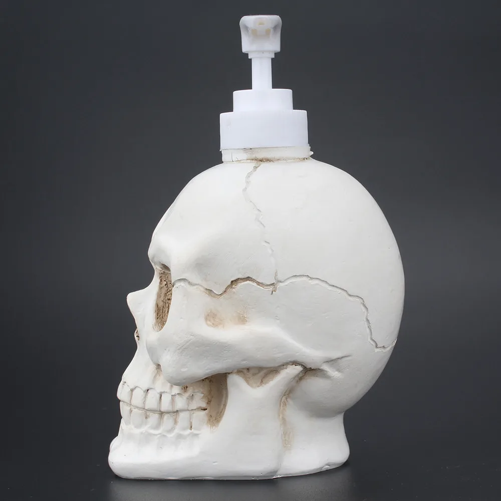 Креативный череп для лица bottleLiquid мыльница пенопласт мыло розлива дозатор-гель для душа специальная бутылка для душа вечерние Хэллоуин CD
